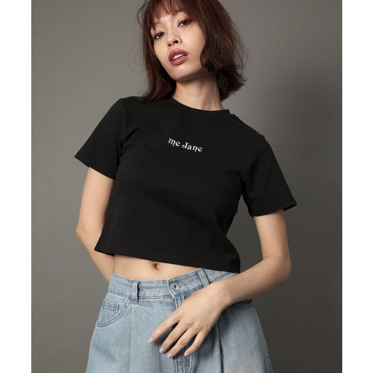 me Jane/ロゴコンパクトTシャツ[品番：GRPW0049002]｜Green Parks