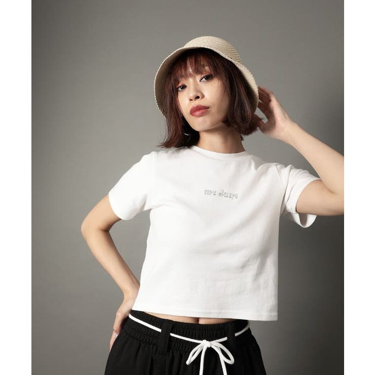 me Jane/ロゴコンパクトTシャツ[品番：GRPW0049002]｜Green Parks