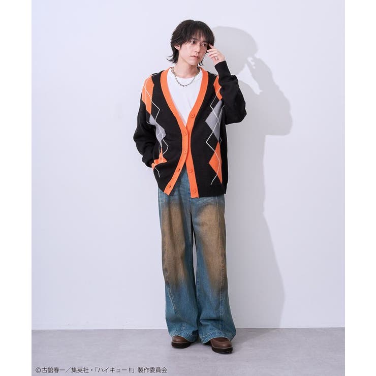 ハイキュー!! アーガイルカーディガン | Green Parks  | 詳細画像10 