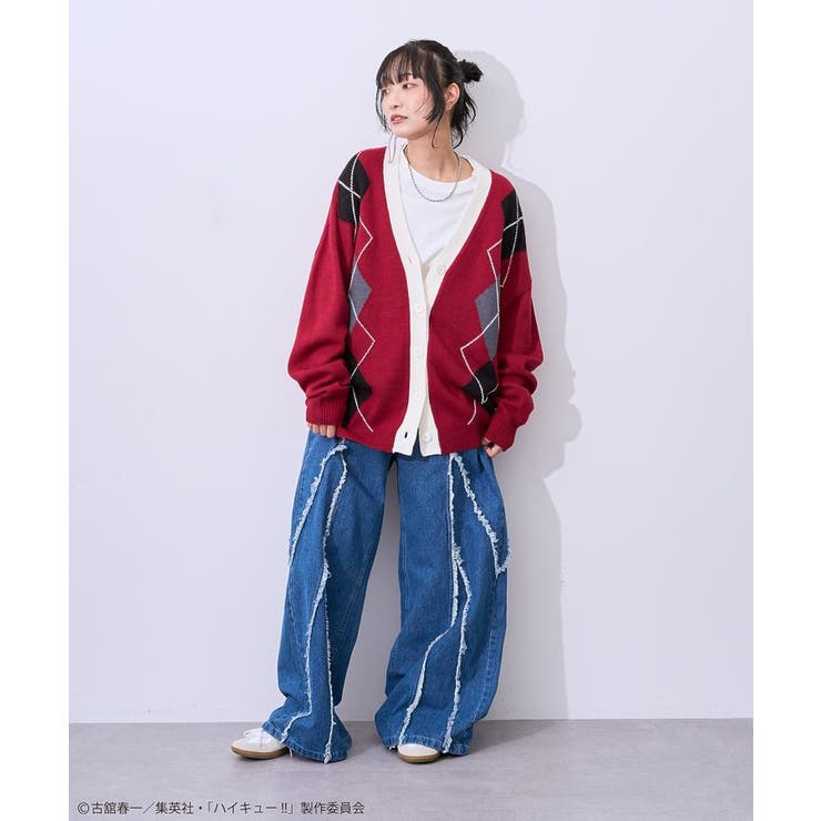 ハイキュー!! アーガイルカーディガン | Green Parks  | 詳細画像2 