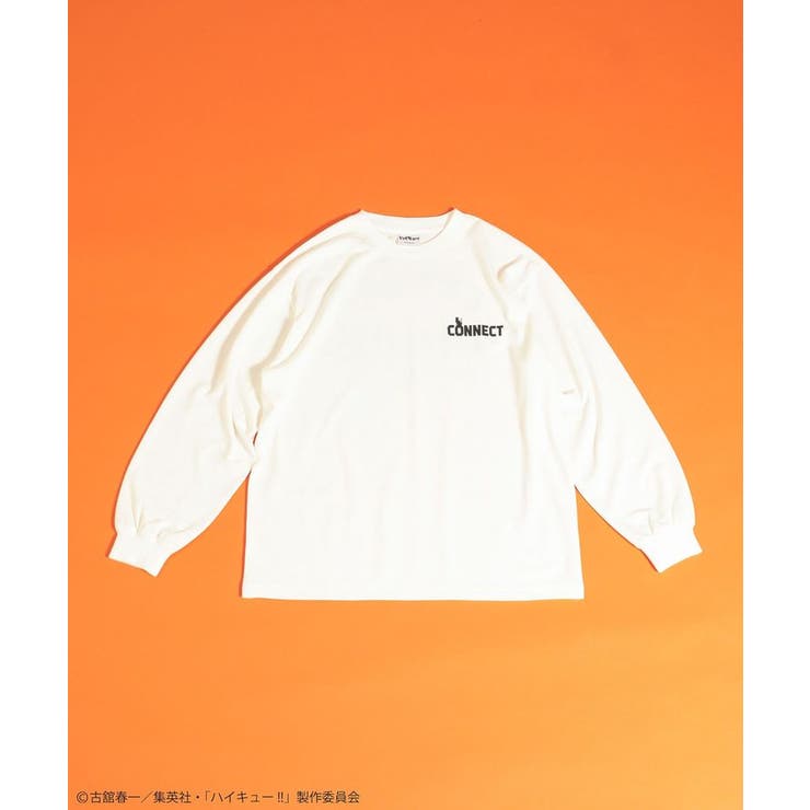 ハイキュー!! モノクロプリント音駒長袖Tシャツ | Green Parks  | 詳細画像2 