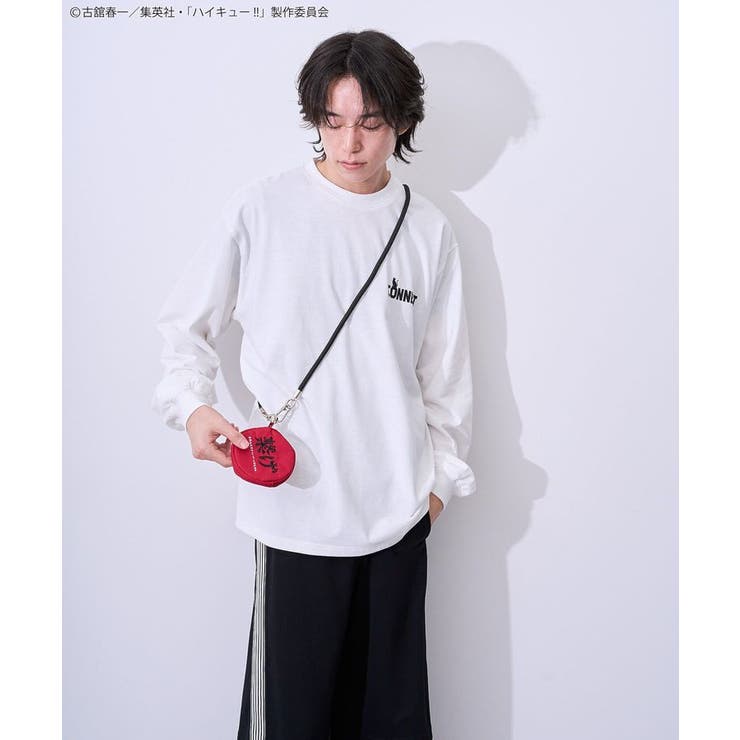 ハイキュー!! モノクロプリント音駒長袖Tシャツ | Green Parks  | 詳細画像21 