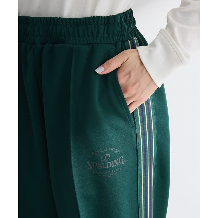 MUSE de Deuxieme Classe SPALDING トラックパンツ MUSE de Deuxieme Classe SPALDING トラックパンツ