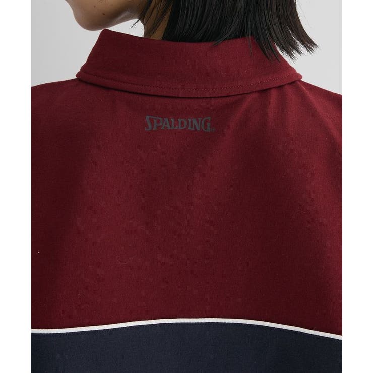 SPALDING別注 ハーフZIPスウェット | Green Parks  | 詳細画像10 