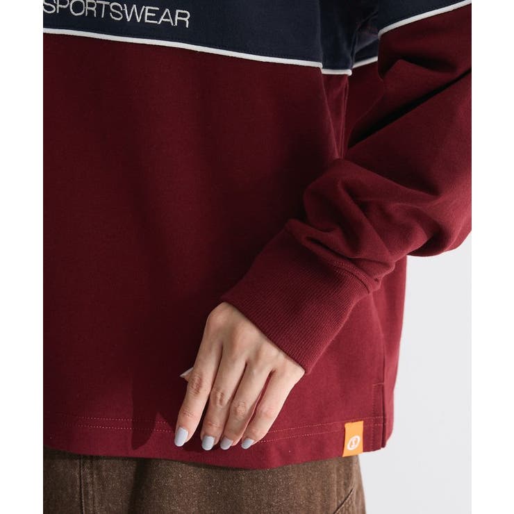 SPALDING別注 ハーフZIPスウェット | Green Parks  | 詳細画像11 