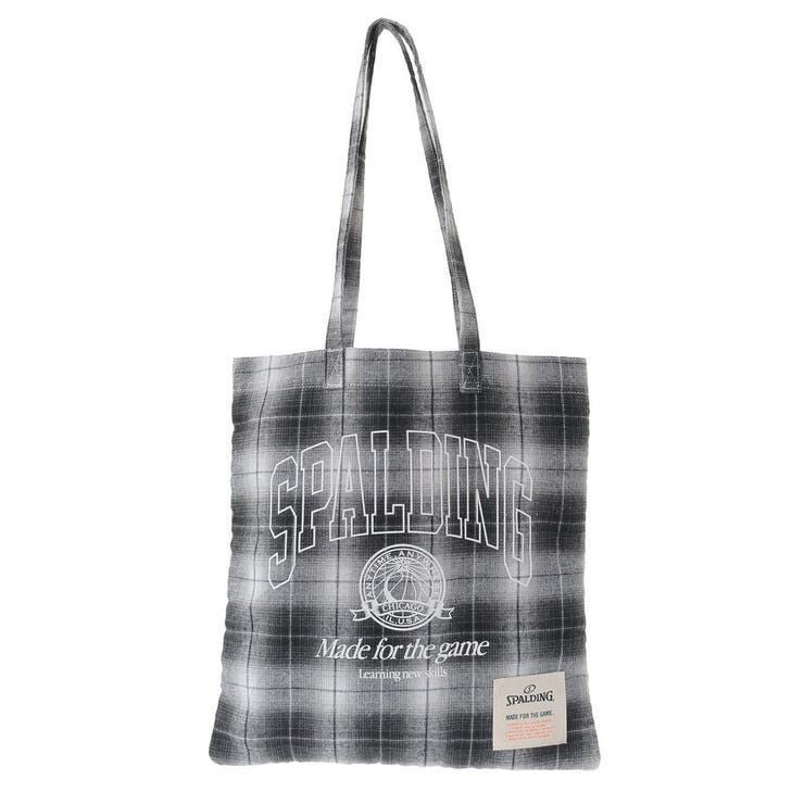 SPALDING別注 ネルチェックバッグ | Green Parks  | 詳細画像10 