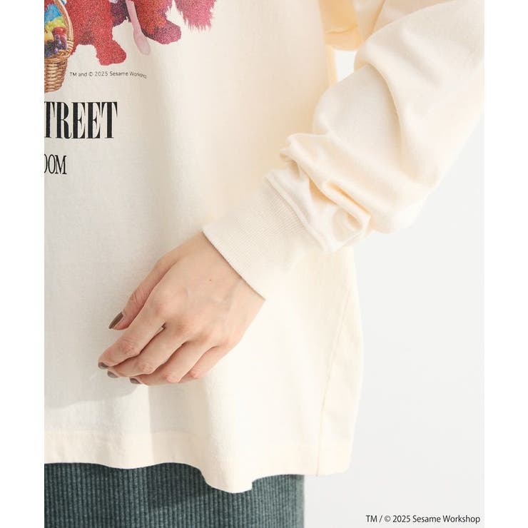 セサミストリートミーツフルーツオブザルーム ロンTEE | Green Parks  | 詳細画像16 