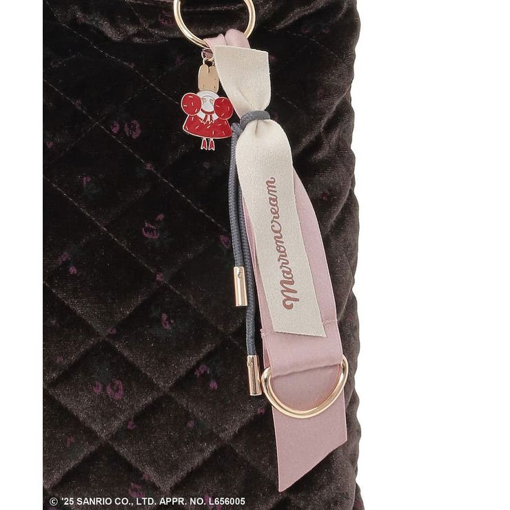 チャーム付きベロアバック | Green Parks  | 詳細画像14 