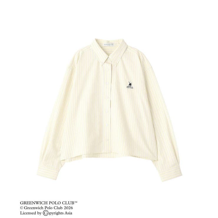 GREENWICH POLO CLUB(TM)クロップドシャツ | Green Parks  | 詳細画像10 