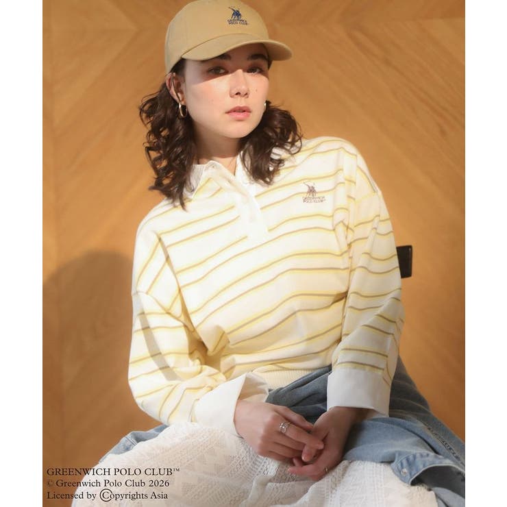GREENWICH POLO CLUB(TM)布帛ドッキングポロニットプルオーバ… | Green Parks  | 詳細画像6 