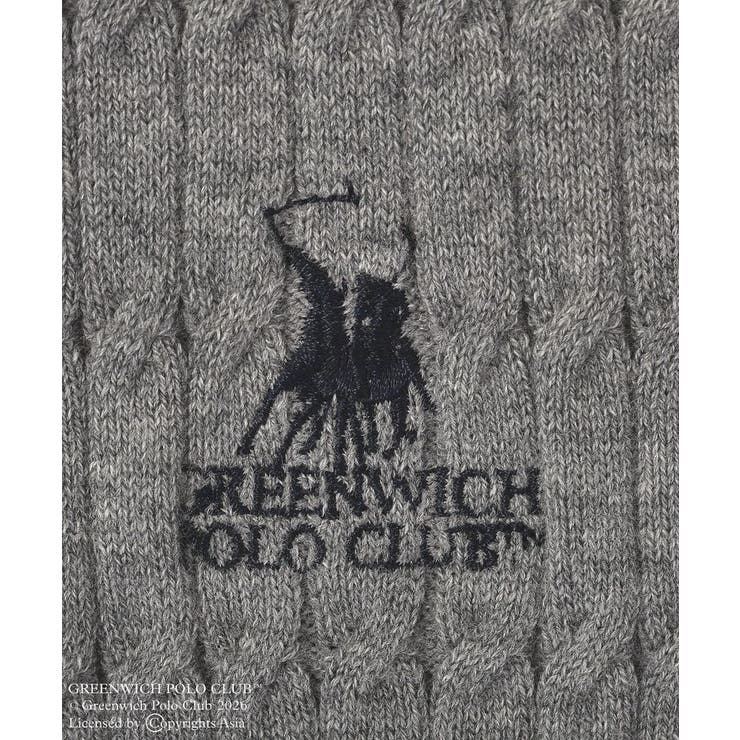 GREENWICH POLO CLUB(TM)ケーブル襟付ニットカーディガン | Green Parks  | 詳細画像20 