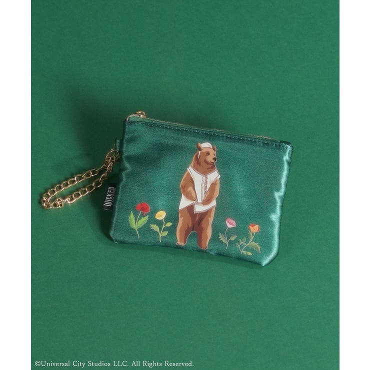 グリーン | WICKED アートポーチチャーム | Green Parks 