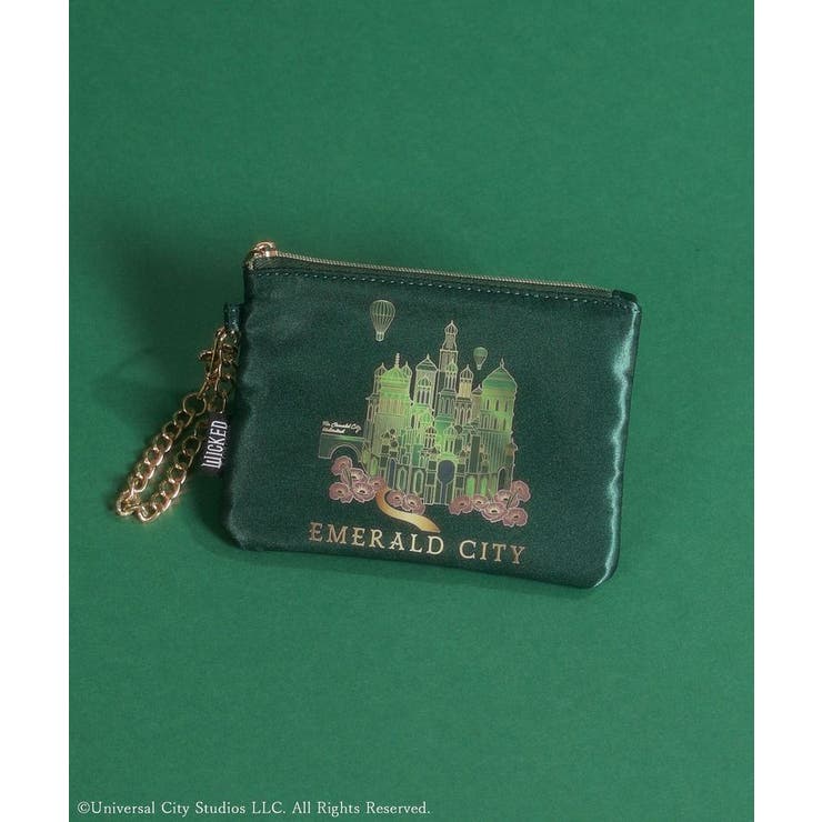 ダークグリーン | WICKED アートポーチチャーム | Green Parks 