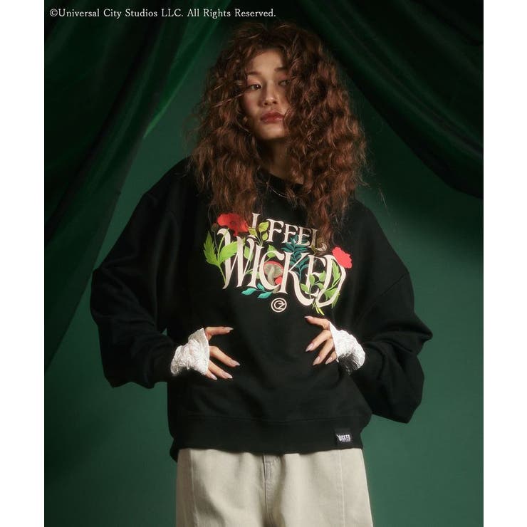 WICKED アートロゴグラフィックスウェット | Green Parks  | 詳細画像4 