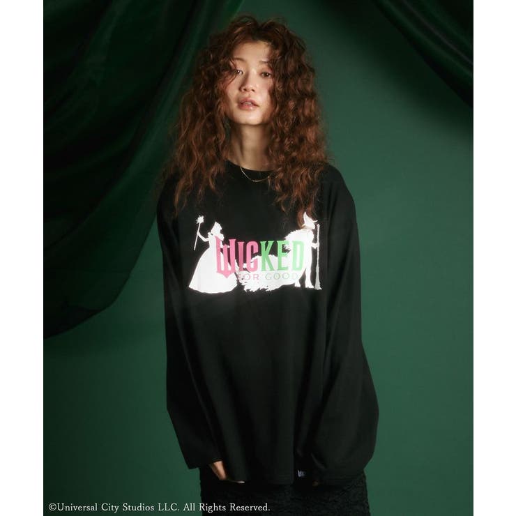 ブラック | 【限定】WICKED グラフィックロンTEE | Green Parks 