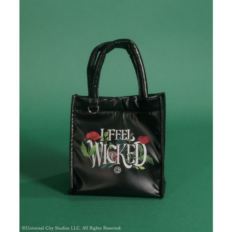 ブラック | WICKED アートグラフィックバッグ | Green Parks 