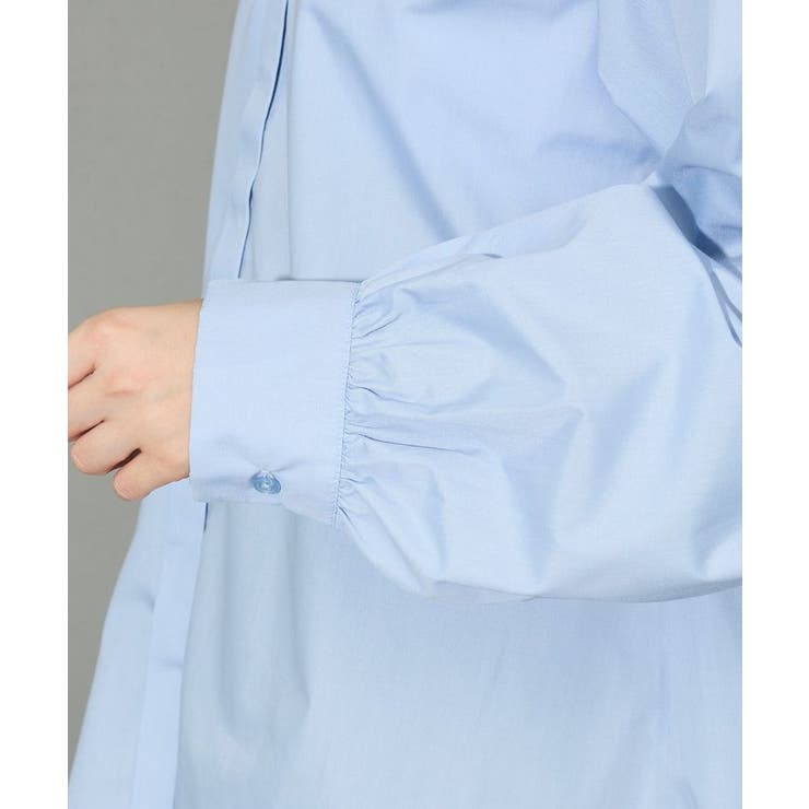 フリルビッグカラーブラウス | Green Parks  | 詳細画像17 