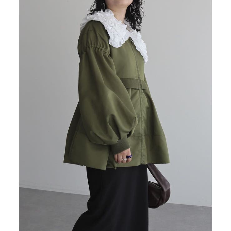 フリルビッグカラーブラウス | Green Parks  | 詳細画像32 