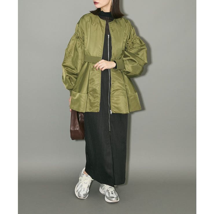 フロントジップキャミワンピース | Green Parks  | 詳細画像16 