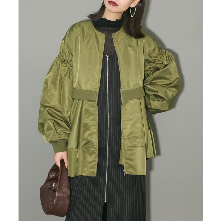 フロントジップキャミワンピース | Green Parks  | 詳細画像17 