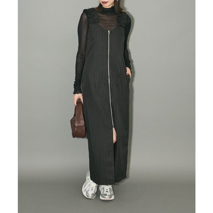 フロントジップキャミワンピース | Green Parks  | 詳細画像19 