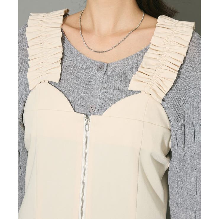 フロントジップキャミワンピース | Green Parks  | 詳細画像27 