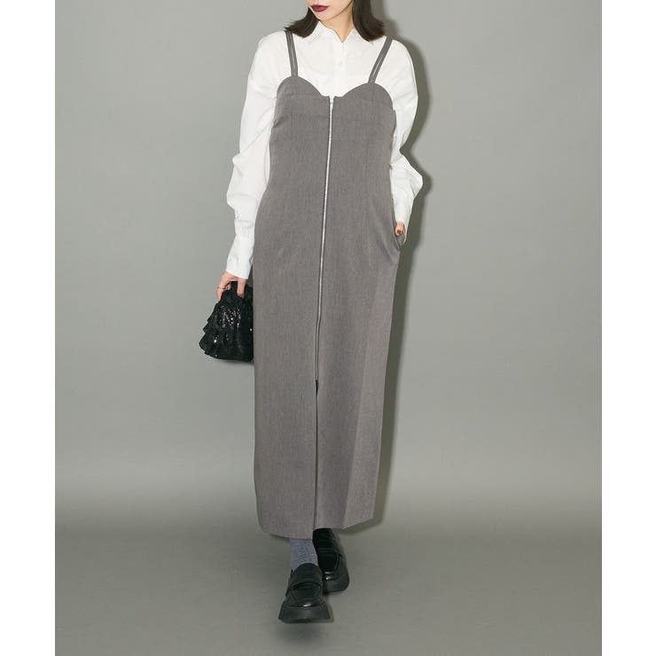 フロントジップキャミワンピース | Green Parks  | 詳細画像34 