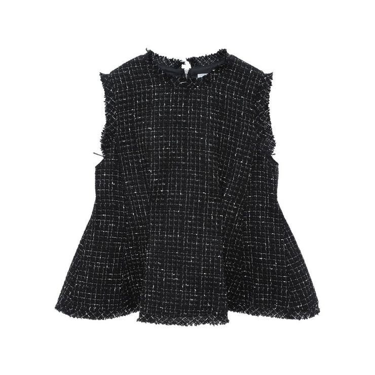 ツイードペプラムベスト | Green Parks  | 詳細画像49 