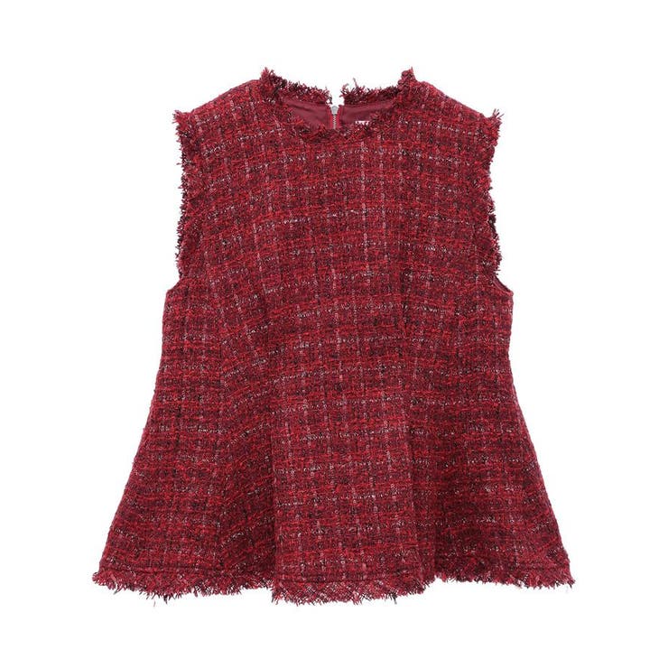 ツイードペプラムベスト | Green Parks  | 詳細画像50 