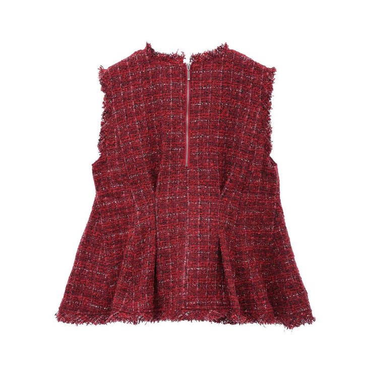 ツイードペプラムベスト | Green Parks  | 詳細画像42 