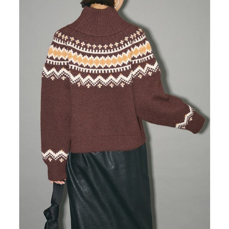 シーバイクロエ ウール混 ショートコート オフィス 通勤 40 ブラウン