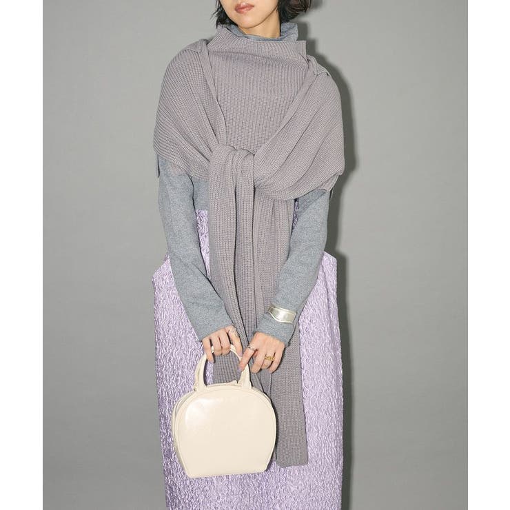 フードマフラー+ケープニット | Green Parks  | 詳細画像5 