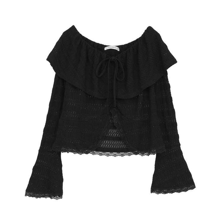 シャーリングオフショルプルオーバー | Green Parks  | 詳細画像29 