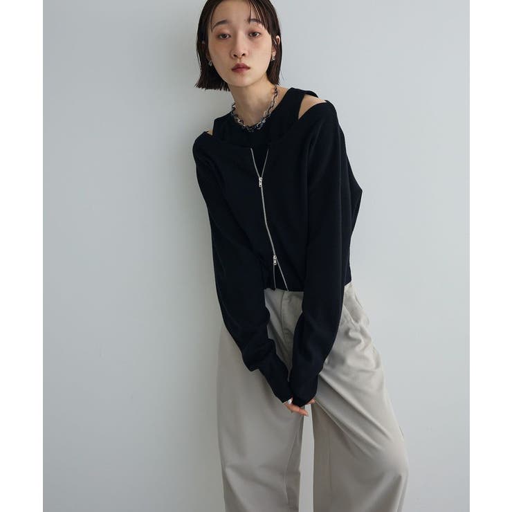 SET2点Zipニットカーディガン+アメスリタンク | Green Parks  | 詳細画像22 