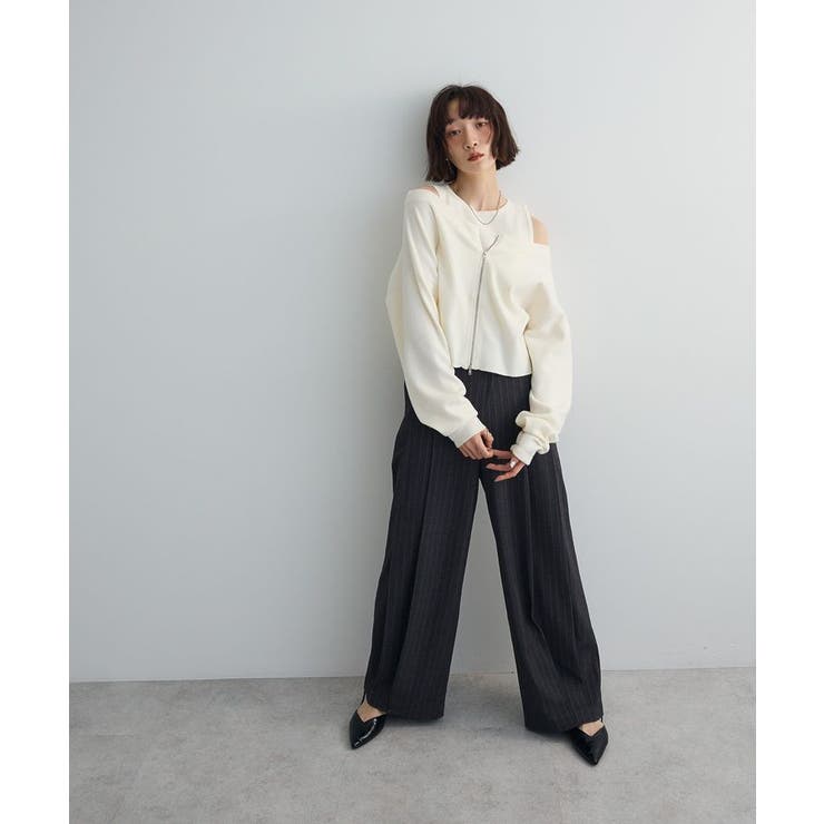 SET2点Zipニットカーディガン+アメスリタンク | Green Parks  | 詳細画像24 