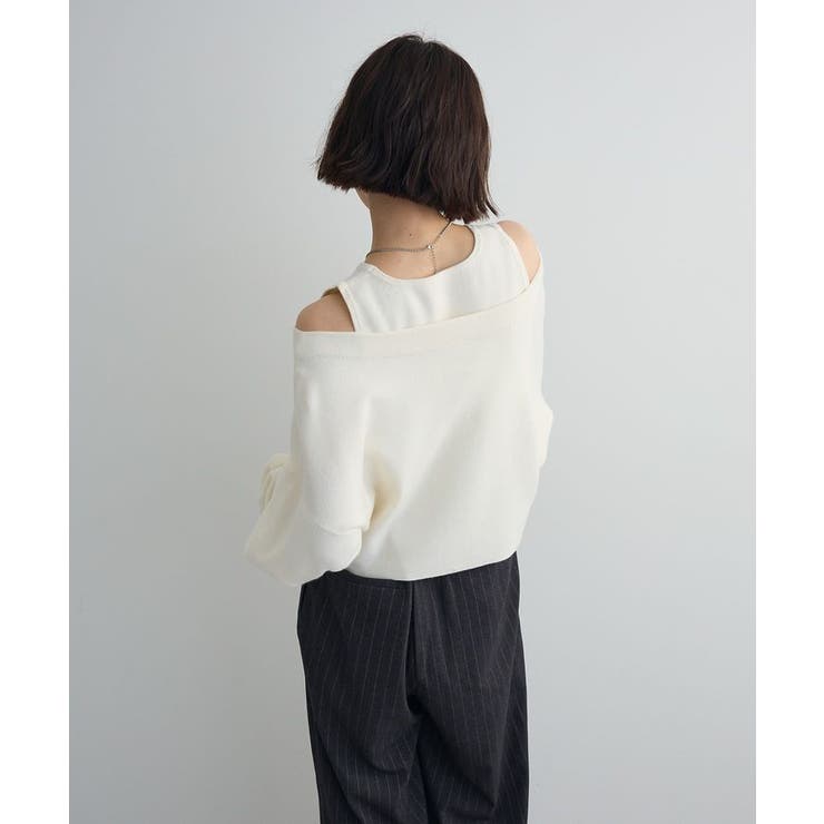 SET2点Zipニットカーディガン+アメスリタンク | Green Parks  | 詳細画像30 