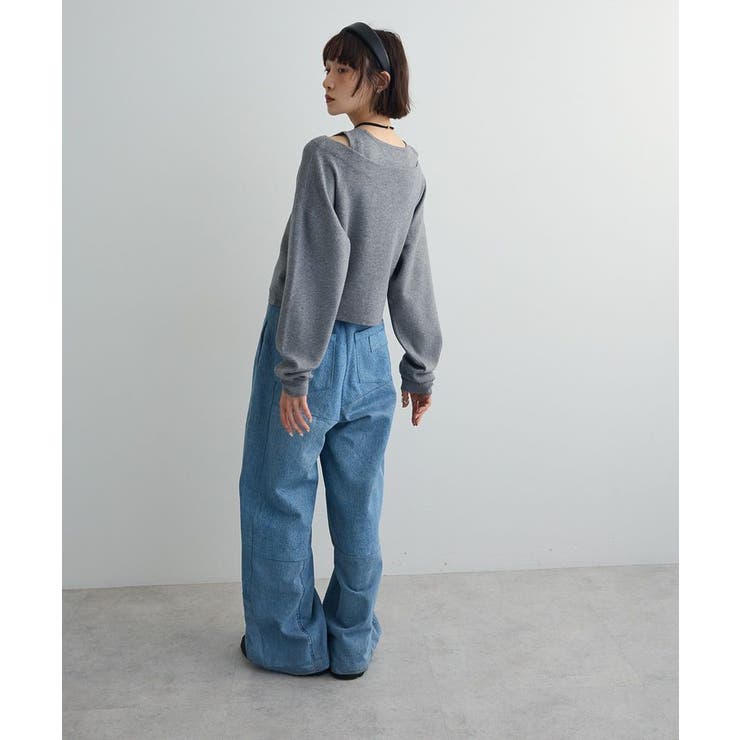 SET2点Zipニットカーディガン+アメスリタンク | Green Parks  | 詳細画像5 