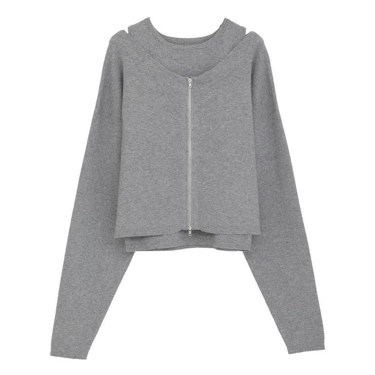 SET2点Zipニットカーディガン+アメスリタンク | Green Parks  | 詳細画像40 