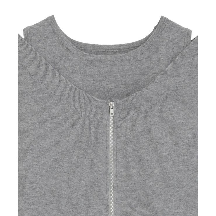 SET2点Zipニットカーディガン+アメスリタンク | Green Parks  | 詳細画像42 