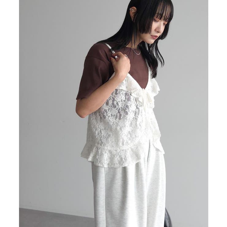 レースフリルキャミビスチェ | Green Parks  | 詳細画像26 