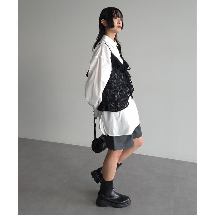 レースフリルキャミビスチェ | Green Parks  | 詳細画像30 