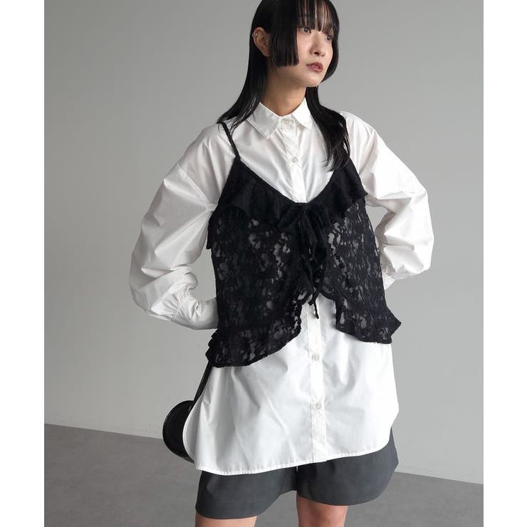 レースフリルキャミビスチェ | Green Parks  | 詳細画像33 