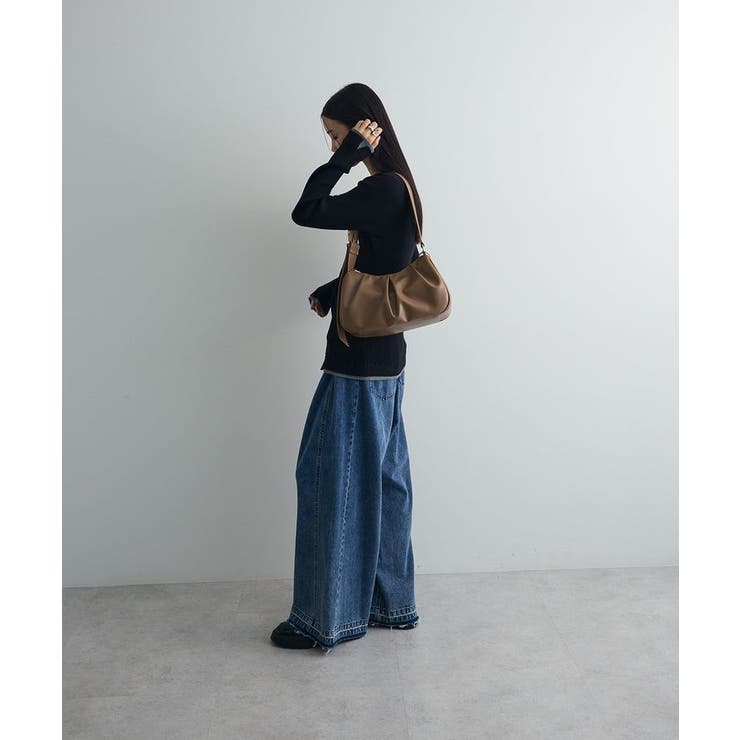 配色レイヤードポロリブニットカーディガン | Green Parks  | 詳細画像14 