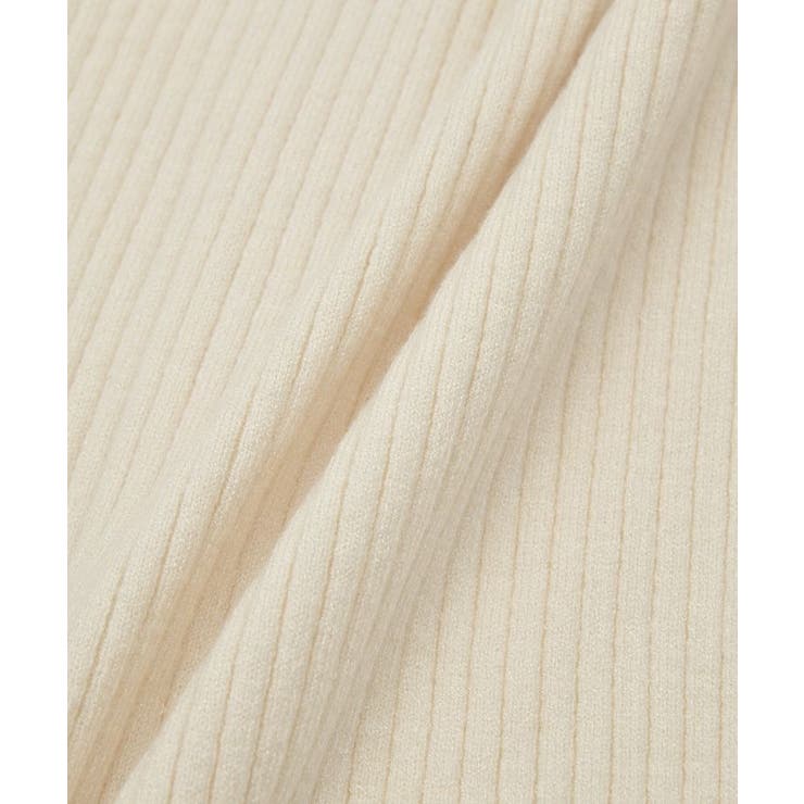 配色レイヤードポロリブニットカーディガン | Green Parks  | 詳細画像40 