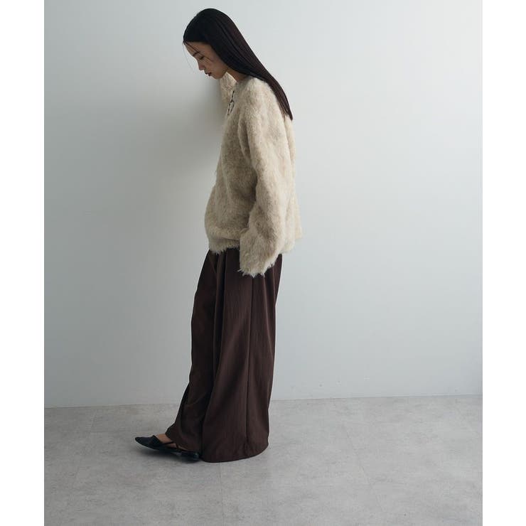 前後2wayキーネックシャギーニット | Green Parks  | 詳細画像27 