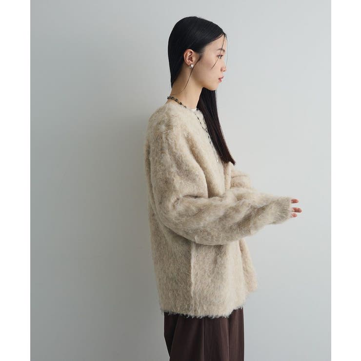 前後2wayキーネックシャギーニット | Green Parks  | 詳細画像31 