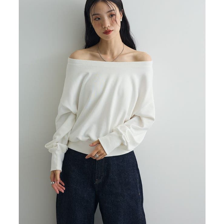 オフショルスウェット | Green Parks  | 詳細画像16 