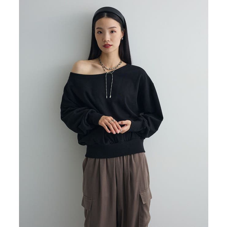 オフショルスウェット | Green Parks  | 詳細画像23 