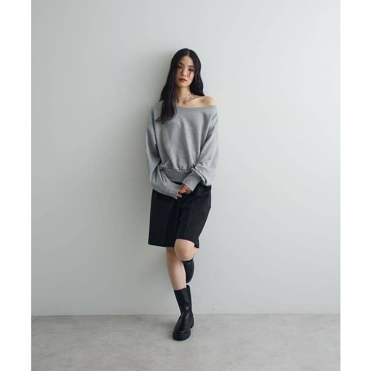 オフショルスウェット | Green Parks  | 詳細画像3 