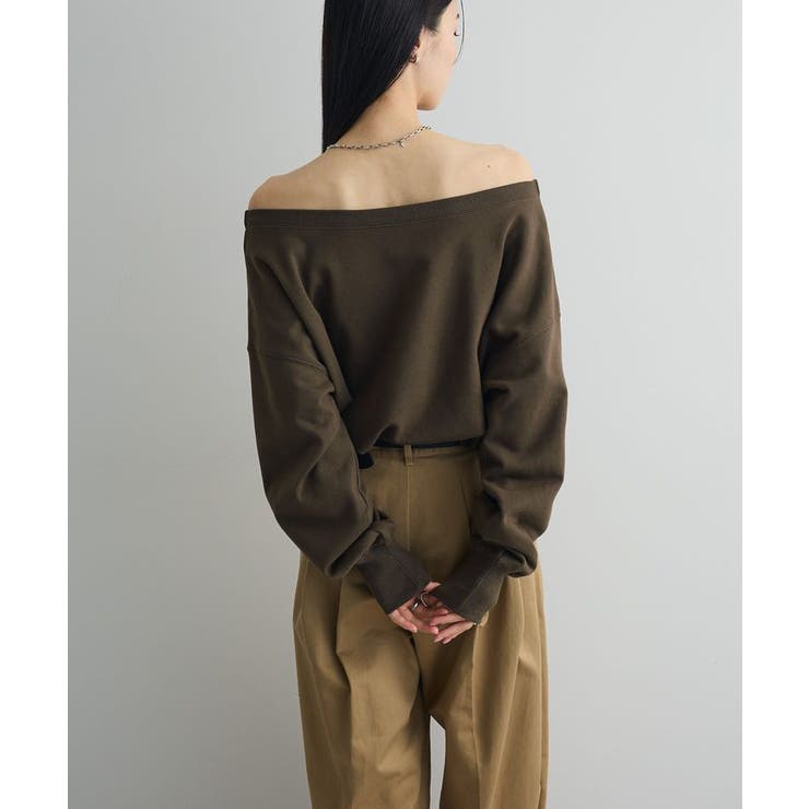 オフショルスウェット | Green Parks  | 詳細画像33 